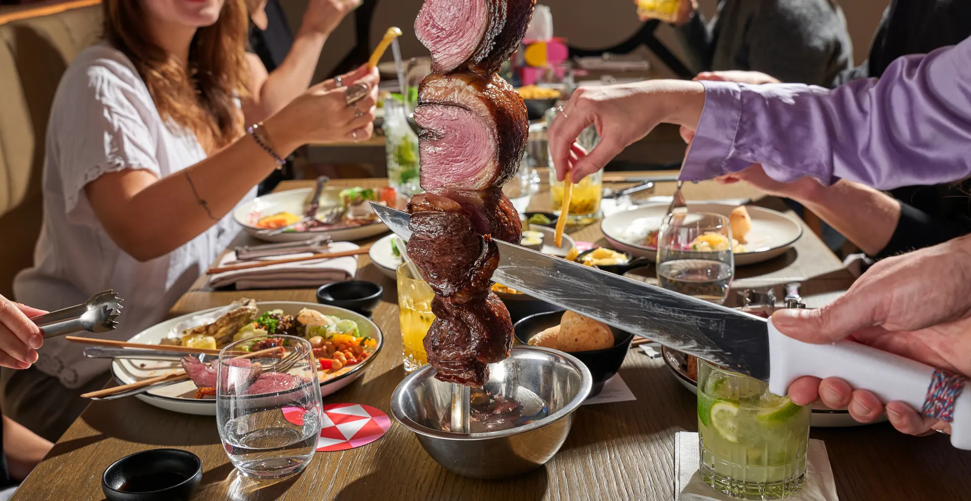 Kuchyně restaurace Brasileiro Slovanský dům.